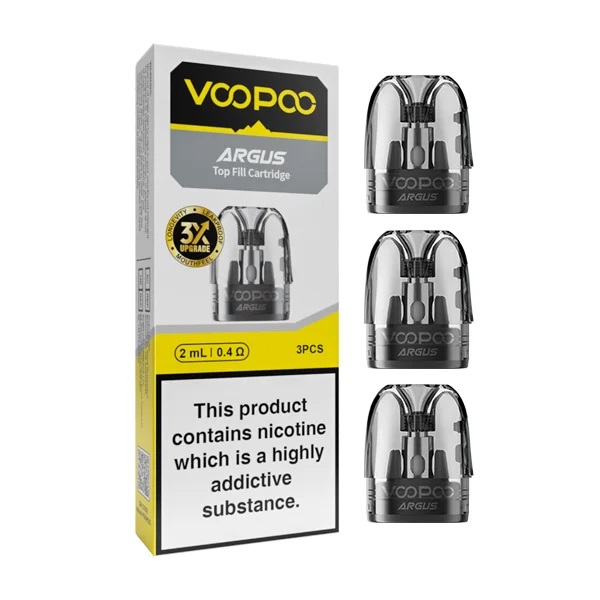 VooPoo Argus 頂部填充替換煙彈 | 0.4Ω 0.7Ω | 